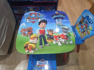 Mesa y Sillas Paw Patrol Niños