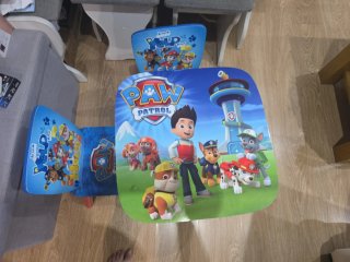Mesa y Sillas Paw Patrol Niños