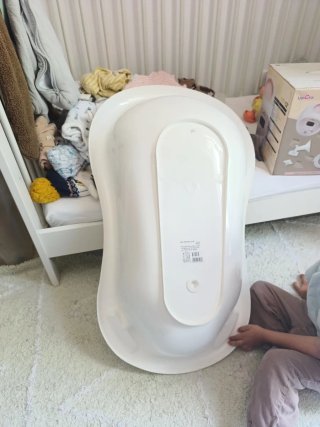 Bañera bebé con detector temperatura