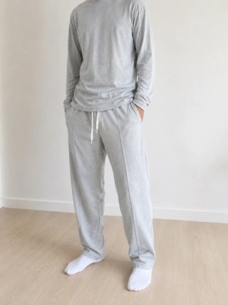 Conjunto gris unisex manga larga