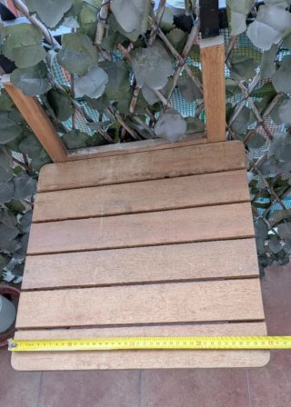 Mesa plegable colgante terraza balcón