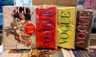 Tote bag di Vogue SOLO ROSSA