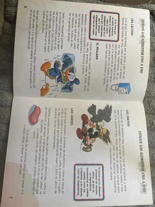 Libro Infantil Disney Aprende a Comer Cocinar