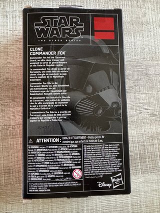 Star Wars The Black Series Clone Commander Fox