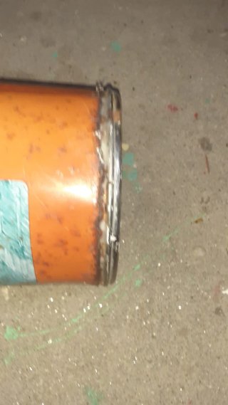 Paragüero Vintage Naranja y Turquesa ver leer