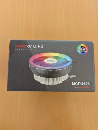 Cooler dissipador Mars RGB 120mm novo em caixa