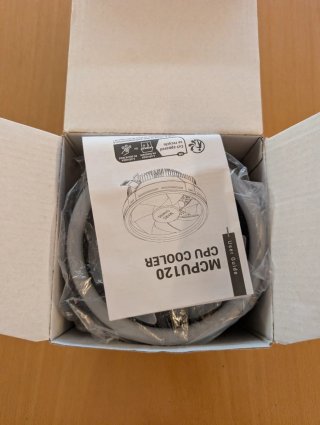 Cooler dissipador Mars RGB 120mm novo em caixa