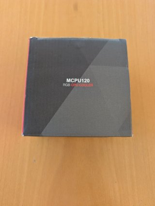 Cooler dissipador Mars RGB 120mm novo em caixa