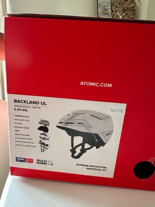Casco da Alpinismo Atomic Bianco (taglia S)