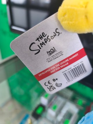 Peluche Maggie Simpsons Family 30cm