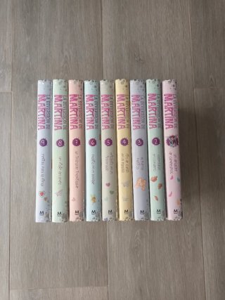 Lote de libros de la diversion de Martina