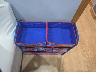 Organizador de juguetes Patrulla Canina
