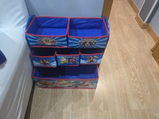Organizador de juguetes Patrulla Canina