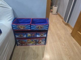 Organizador de juguetes Patrulla Canina