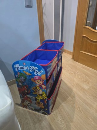 Organizador de juguetes Patrulla Canina