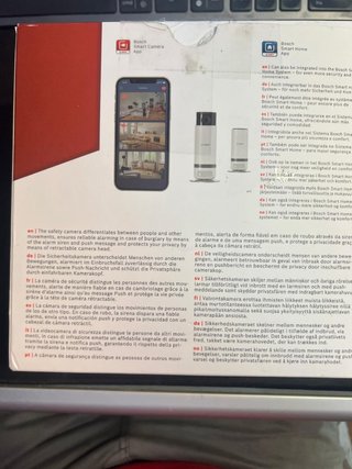 Cámara Seguridad Bosch Eyes Indoor Camera II 1080p