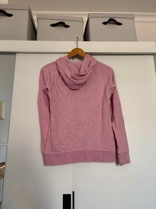 Sudadera O'Neill rosa con capucha y cremallera