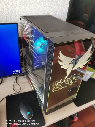 PC Gaming Ryzen 5 RX 6600 XT 32GB RAM SSD+HDD