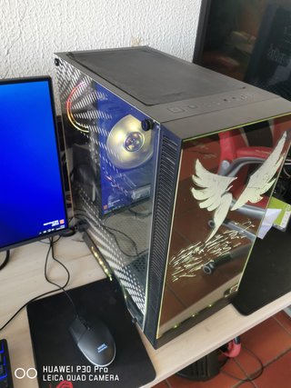 PC Gaming Ryzen 5 RX 6600 XT 32GB RAM SSD+HDD