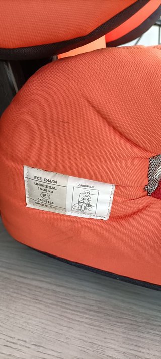 Silla de coche para niño BABY AUTO color naranja
