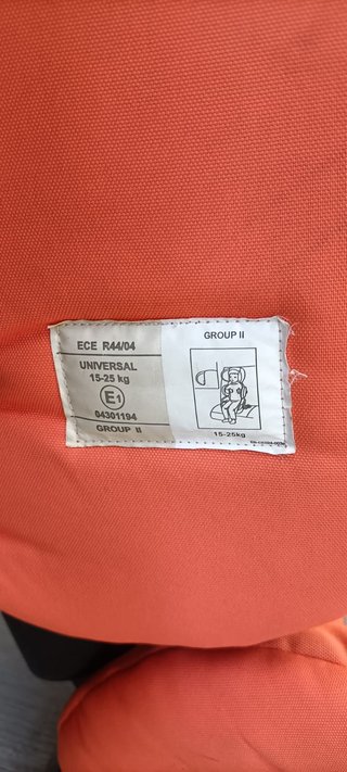 Silla de coche para niño BABY AUTO color naranja