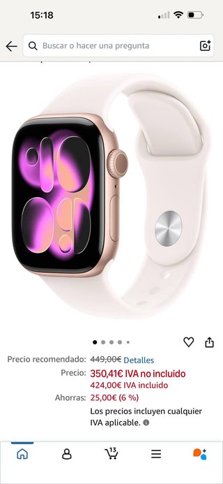 Apple Watch Series 11 Oro Rosa