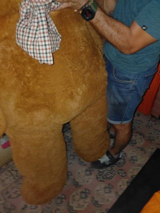 Oso de Peluche Gigante XXL con Pajarita