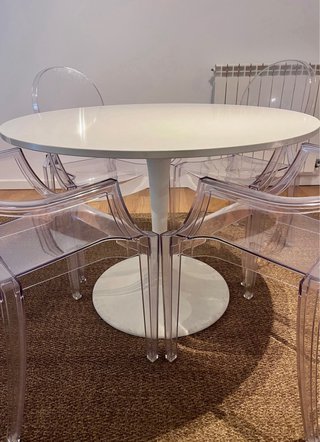 Mesa redonda DOCKSTA IKEA