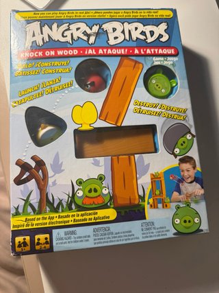 Juego de mesa Angry Birds Knock on Wood