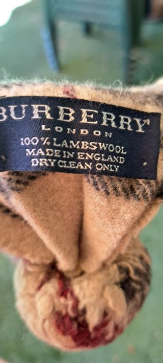 Burberry conjunto boina y bufanda Clásica de lana