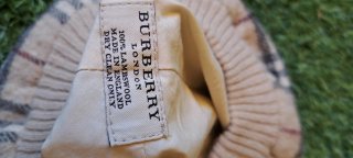 Burberry conjunto boina y bufanda Clásica de lana