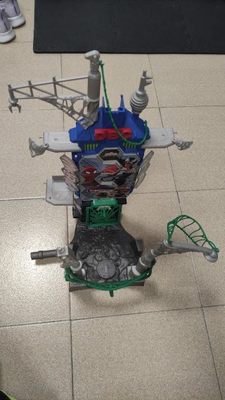 Juguete playset Spider-Man vs. Venom
