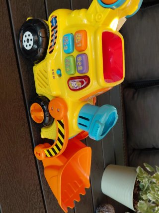Excavadora VTech Interactiva Correpasillos