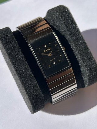 RADD Quartz Reloj Rectangular Negro