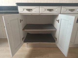 Muebles de cocina madera y piedra