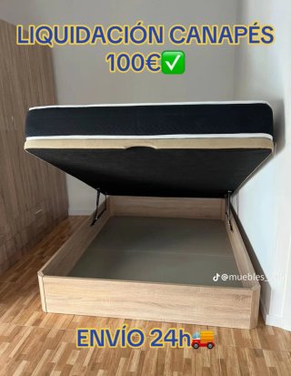 Canapés y colchónes nuevos 150×190 ofertas