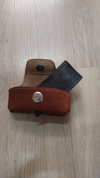 Funda/Estuche Horizontal de Cuero Marrón