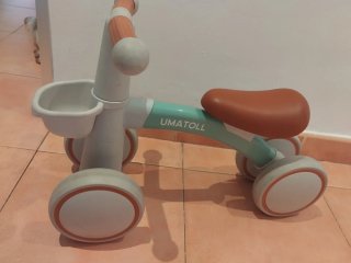 Bicicleta infantil UMATOLL 4 ruedas