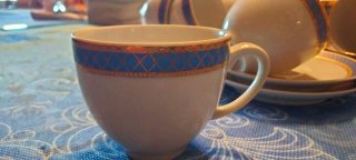 Set 12 tazzine caffè oro zecchino