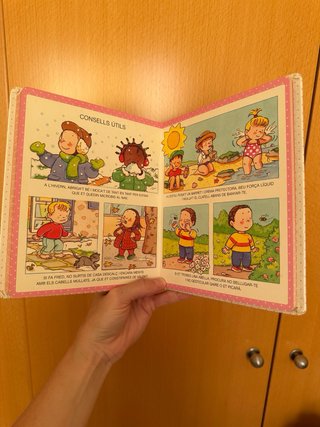 Mini diccionario en catalan con imágenes para niño