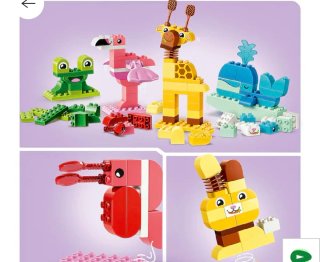 LEGO Duplo 10472 Juego de Construcción Animales