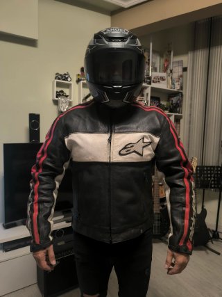 Chaqueta de cuero Alpinestars