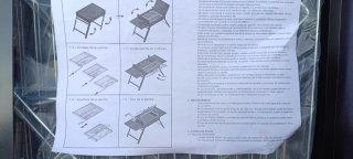 Parrilla Portátil Twist BBQ Plegable nunca usada