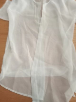 Falda-camisa transparente