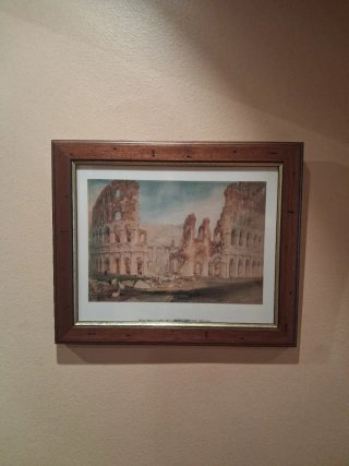 cuadro coliseo romano