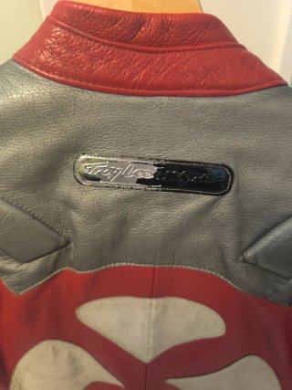 Chaqueta de cuero Alpinestars Troy Lee