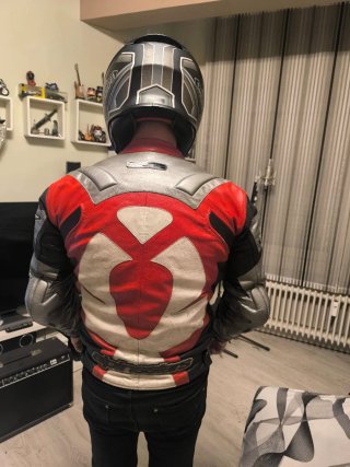 Chaqueta de cuero Alpinestars Troy Lee