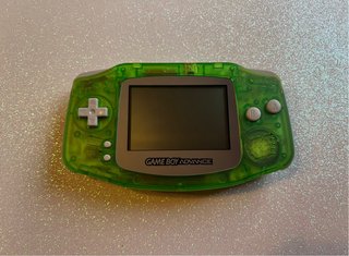 Nintendo Game Boy Advance Verde Transparente