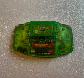 Nintendo Game Boy Advance Verde Transparente