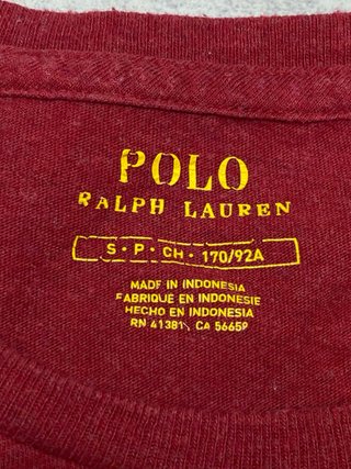 Polo T-Shirt Polo Ralph Lauren Rosso/Blu (S)